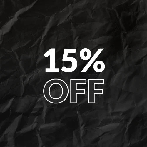 15% OFF Black Days