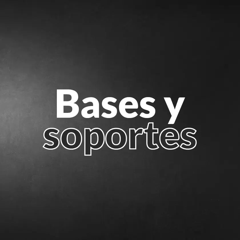 Bases y soportes Black Days