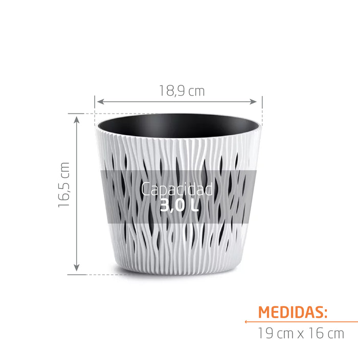 Matera Sandy Round 19 cm