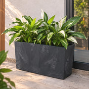 Jardinera Urbi Case Antracita 77 X 41 cm - ambiente #ia - Tumatera.co