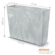 JARDINERA URBI CASE BETON 77 X 69 CM - Tumatera.co