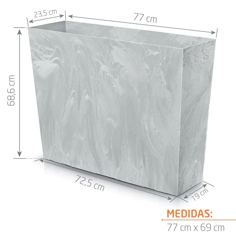 JARDINERA URBI CASE BETON 77 X 69 CM - Tumatera.co