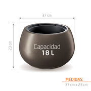 Matera Heos Bowl Eco 37 Cm - Tumatera.co