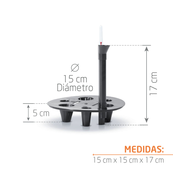 Kit Autorriego Para Matera Circular 15 cm