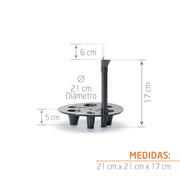 KIT AUTORRIEGO PARA MATERA CIRCULAR 21 CM - Tumatera.co