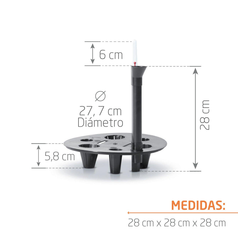 KIT AUTORRIEGO PARA MATERA CIRCULAR 28 CM - Tumatera.co