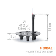 Kit Autorriego Para Matera Circular 41 cm - Tumatera.co