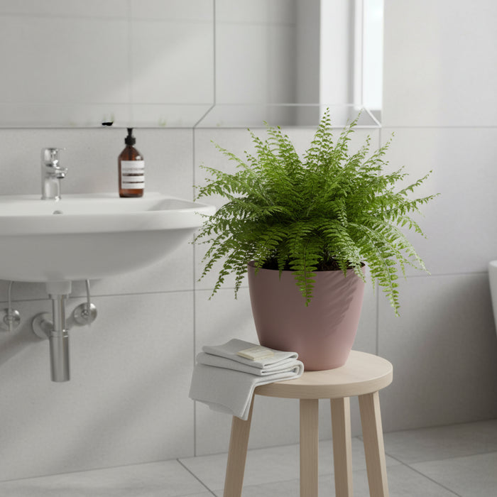 Matera mediana minimalista Mate de 18cm en color marsala, mostrando su acabado liso y su forma cónica clásica. #ia - Tumatera.co