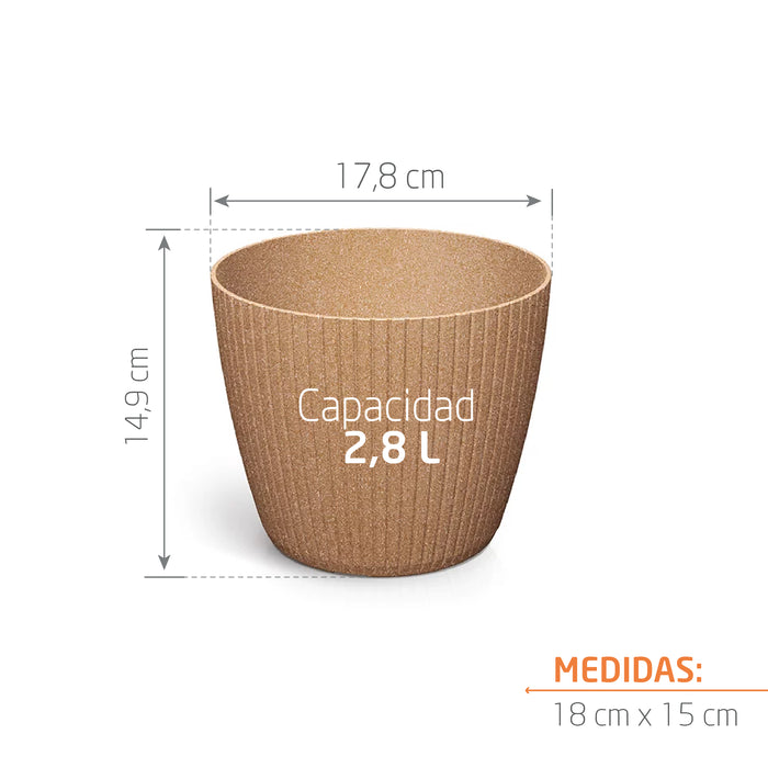 Matera Lamia Round Eco 18 cm