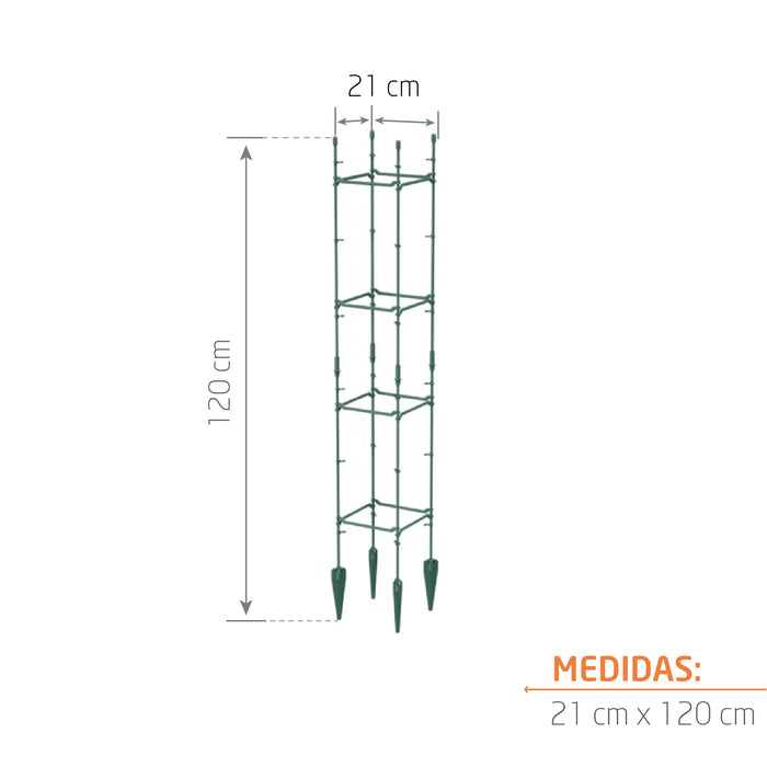 Soporte para enredaderas 21 x 120 cm