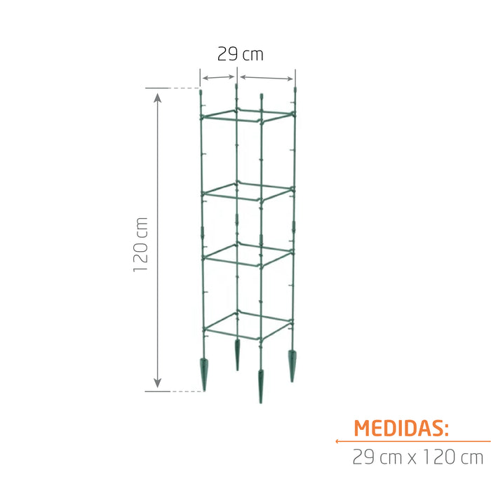 Soporte para enredaderas  29 x 120 cm
