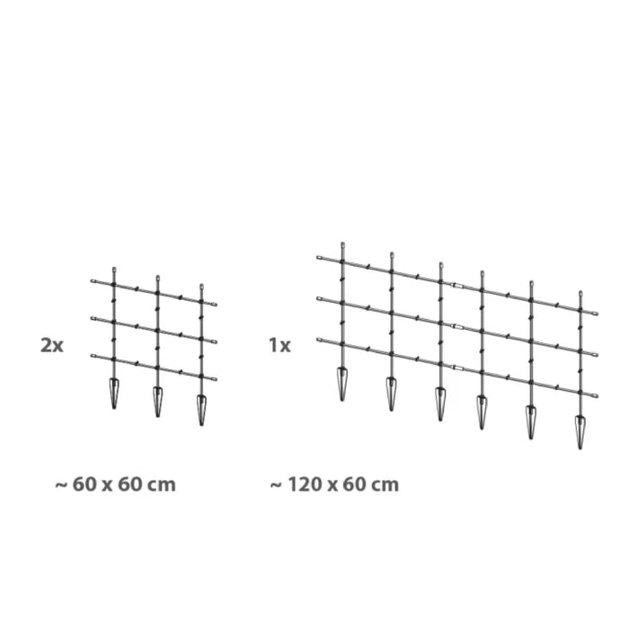 Soporte para enredaderas 60 x 120 cm