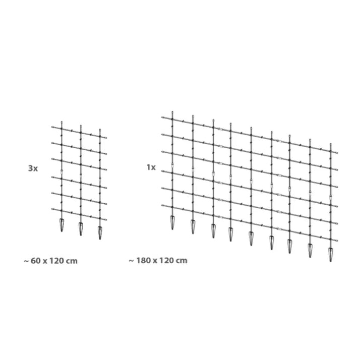 Soporte para enredaderas 60 x 180 cm