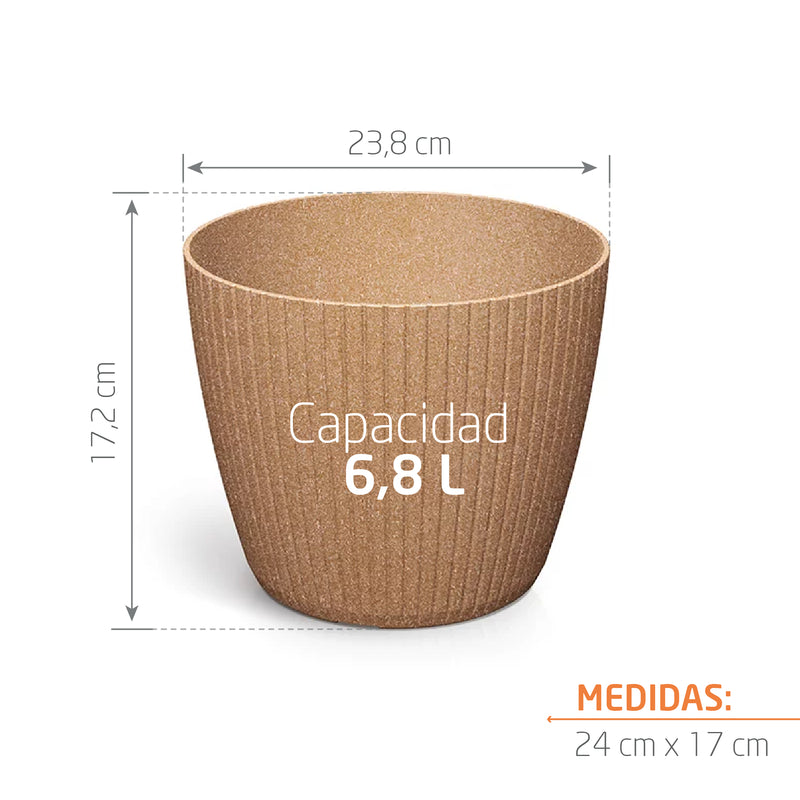 Matera Lamia Round Eco 24 cm - Tumatera.co