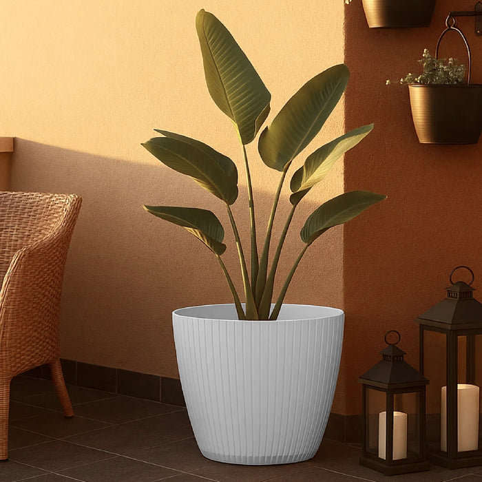 Matera Lamia 39 x 33 cm blanco - ambiente #ia - Tumatera.co