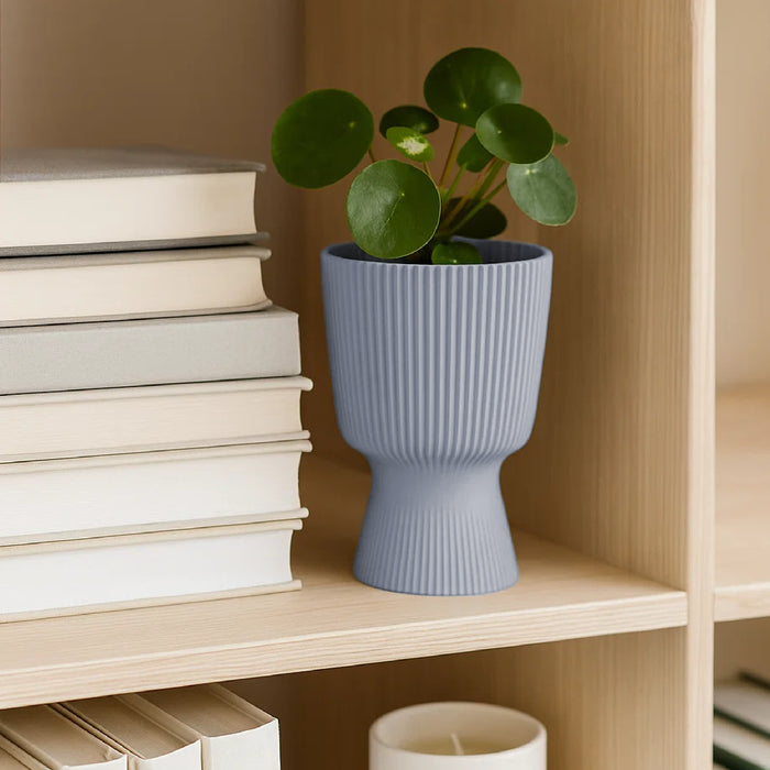 Matera Milly Round 19 x 28 cm gris claro - ambiente #ia - Tumatera.co