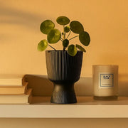 Matera Milly Round 19 x 28 cm antracita - ambiente #ia - Tumatera.co