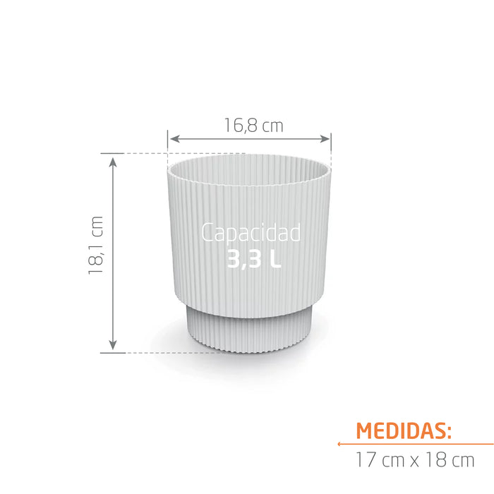 Matera Milly Round 17 x 18 cm