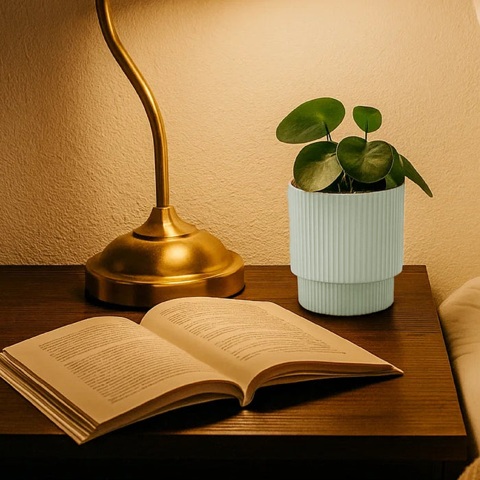 Matera Milly Round 17 x 18 cm blanco - ambiente #ia - Tumatera.co