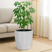 Matera Oro Oval 59 x 54 cm blanco - ambiente #ia - Tumatera.co