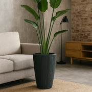 Matera Oro Round 39 x 55 cm gris - ambiente #ia - Tumatera.co