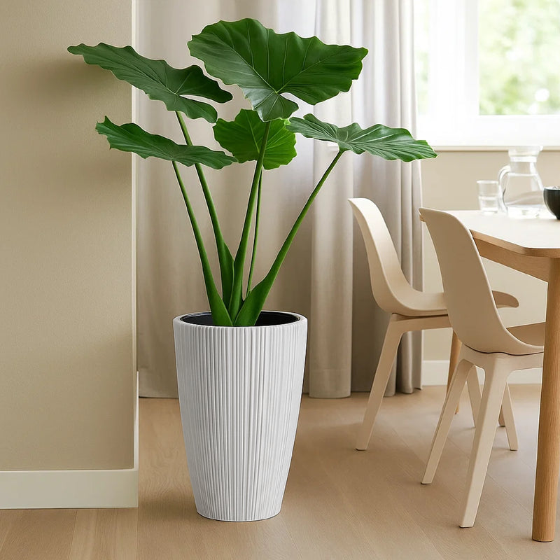 Matera Oro Round 39 x 55 cm blanco - ambiente #ia - Tumatera.co