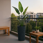 Matera Lamia Slim 25 x 48 cm blanco - ambiente #ia - Tumatera.co