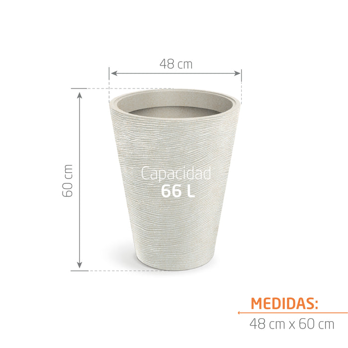 Matera Tubra Round 48 x 60 cm