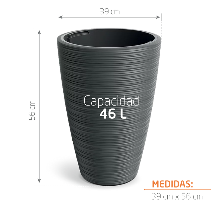 Matera Vena Round 39 x 56 cm