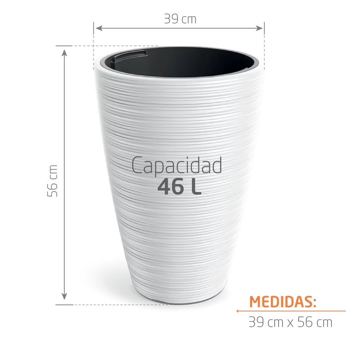 Matera Vena Round 39 x 56 cm