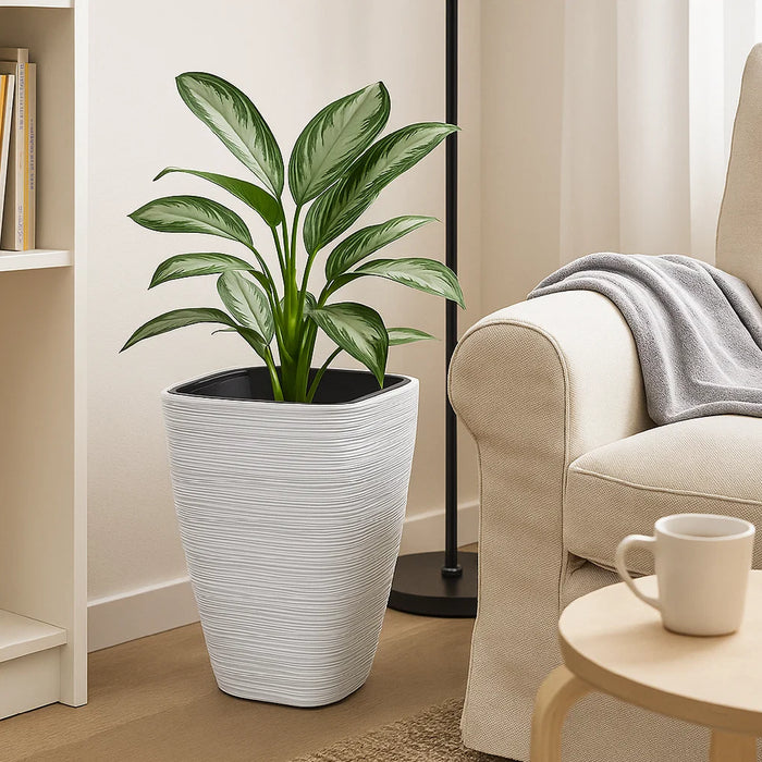 Matera Vena Square 29 x 43 cm blanco - ambiente #ia - Tumatera.co