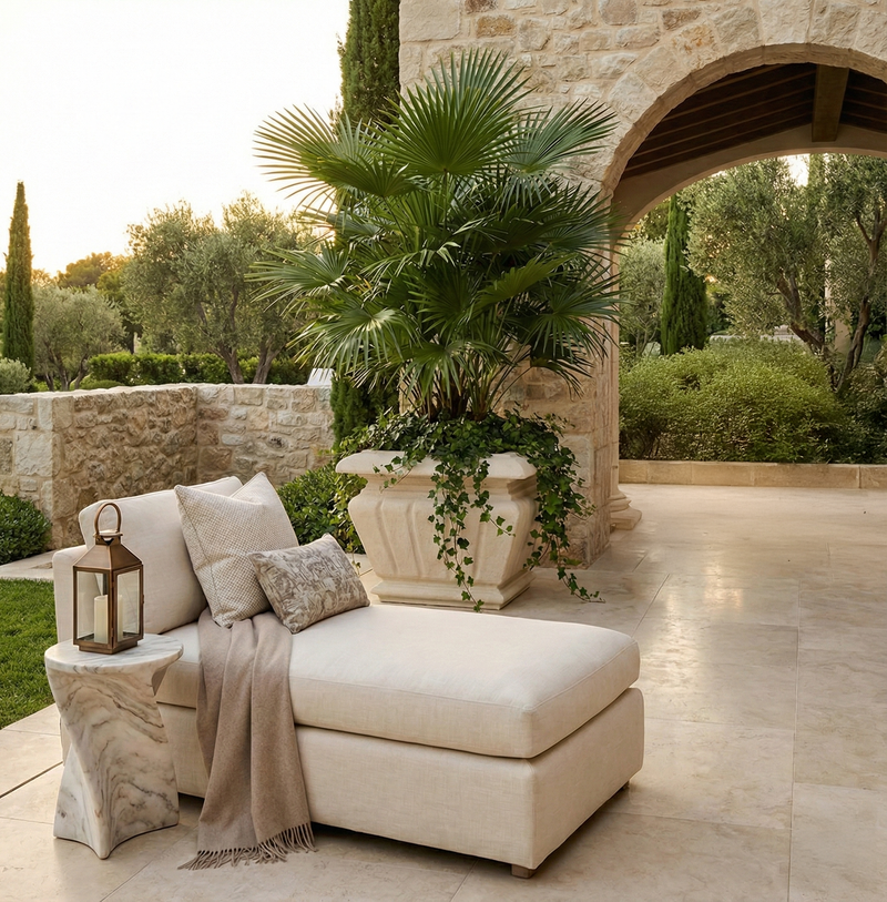 Matera Etruscan Sandstone 48 Cm - ambiente #ia - Tumatera.co
