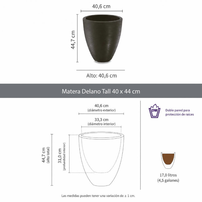 Matera Delano Tall 41 X 45 Cm