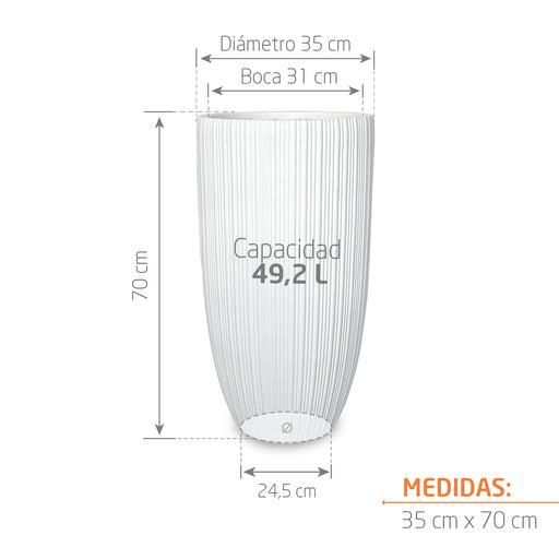 Matera Conica Alta 35 x 70 cm - Tumatera.co