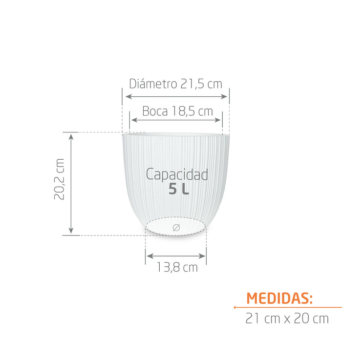 Matera Conica 22 x 20 cm - Tumatera.co