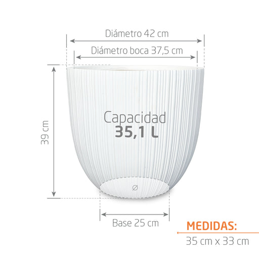 Matera Conica 42 x 39 cm - Tumatera.co