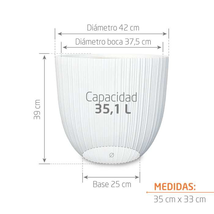 Matera Conica 42 x 39 cm - Tumatera.co