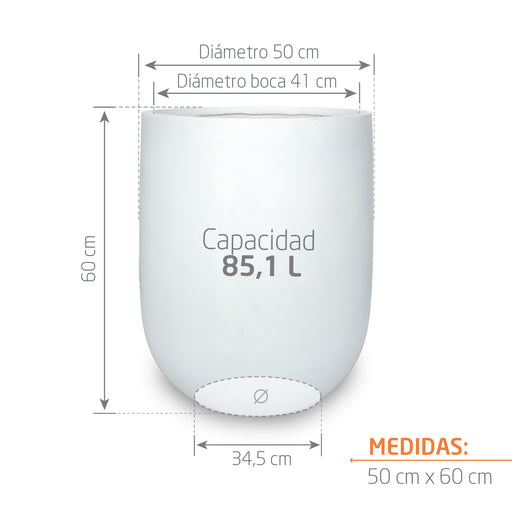 Matera Gota Lisa 50 x 59 cm - Tumatera.co