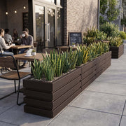 Jardinera Polietileno 90 cm - ambiente cafe #ia - Tumatera.co