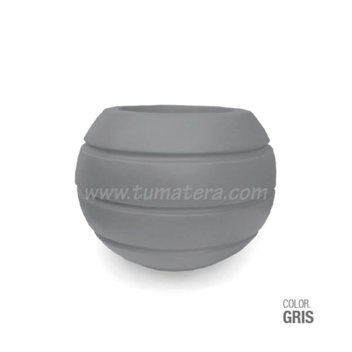 MATERA POLIETILENO ESFERA 50 CM GRIS - Tumatera.co