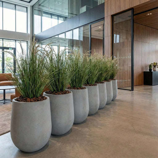 Matera Conica Cemento 59 Cm - ambiente #ia - Tumatera.co