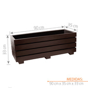 Jardinera Polietileno 90 X 35 Cm - Tumatera.co