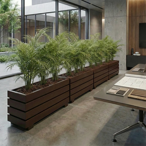 Jardinera Polietileno 90 X 35 Cm - ambiente #ia - Tumatera.co