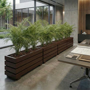 Jardinera Polietileno 90 X 35 Cm - ambiente #ia - Tumatera.co