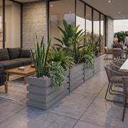 Jardinera Polietileno 70 Cm - ambiente gris #ia - Tumatera.co