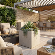Matera Cemento Lisa 60 Cm - ambiente #ia - Tumatera.co