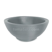 MATERA BOWL POLIETILENO 58 CM GRIS - Tumatera.co