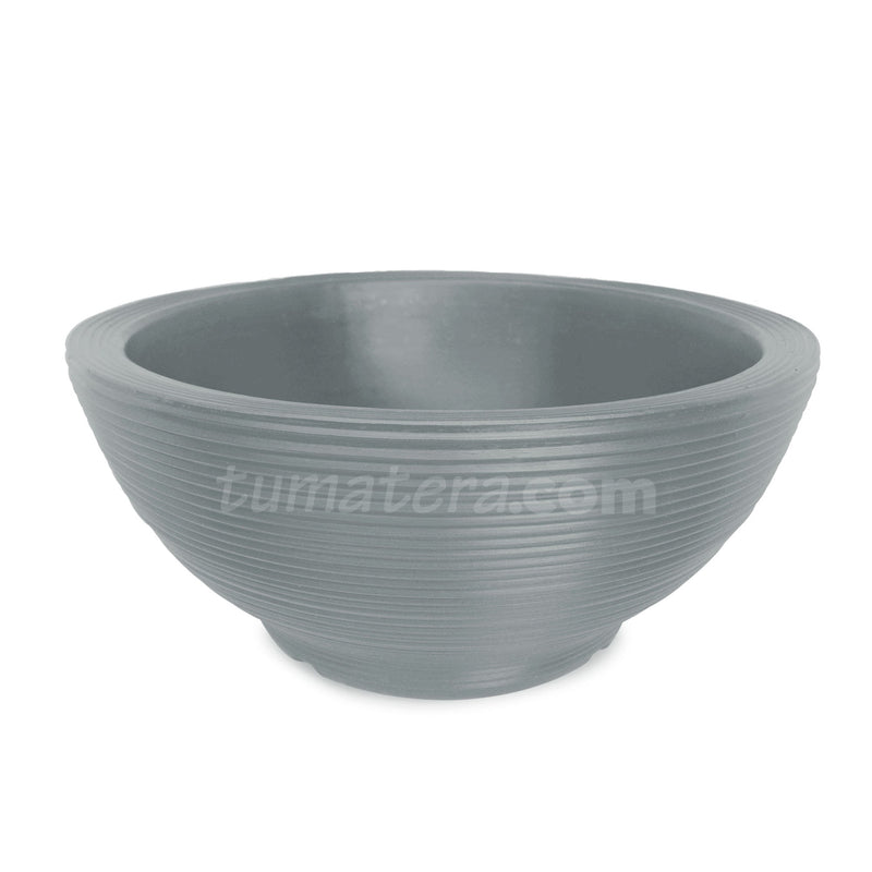 MATERA BOWL POLIETILENO 58 CM GRIS - Tumatera.co
