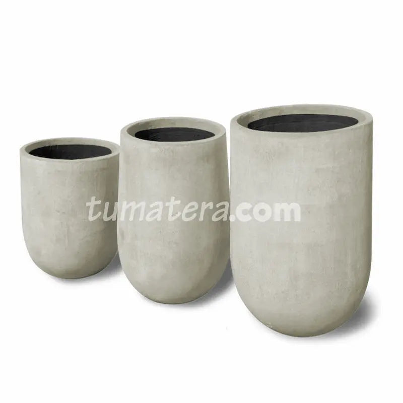 Matera Conica Cemento 73 Cm