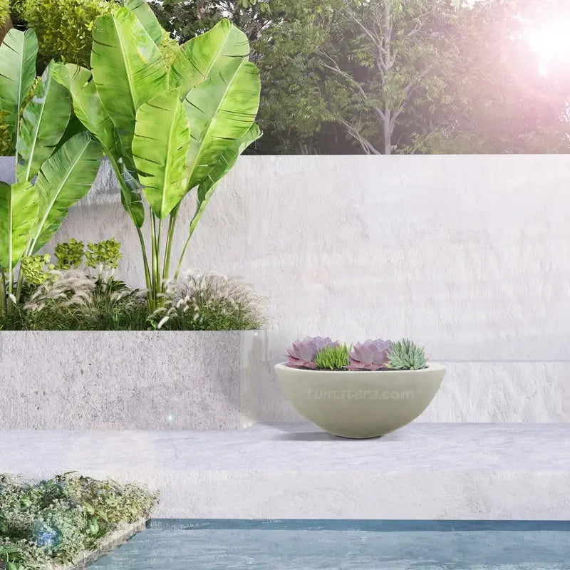 Matera Bowl Cemento 50 Cm